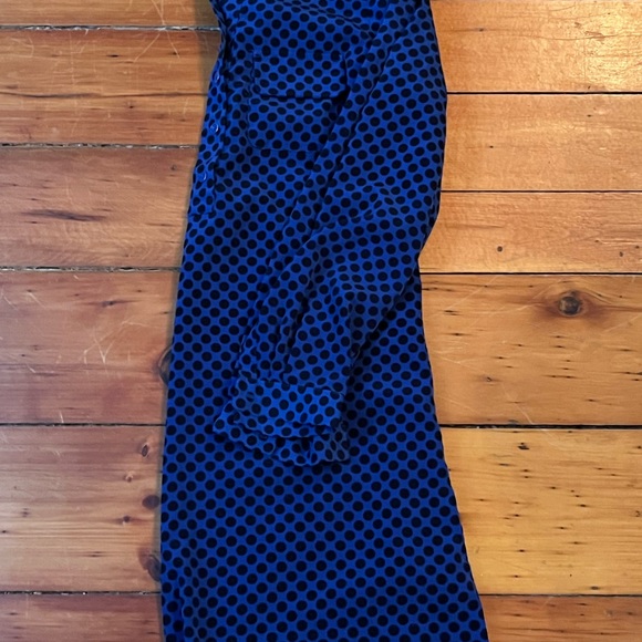 The Gap Blue with Black polkadots, extra small tunic dress - Picture 6 of 6